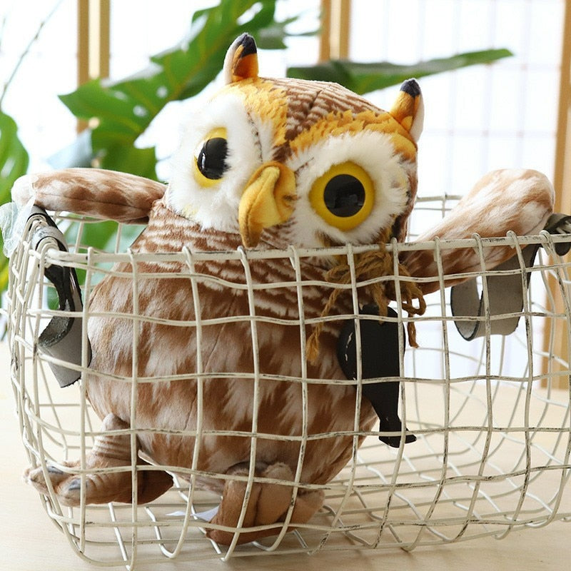 Coruja de Pelúcia 25cm e 35cm