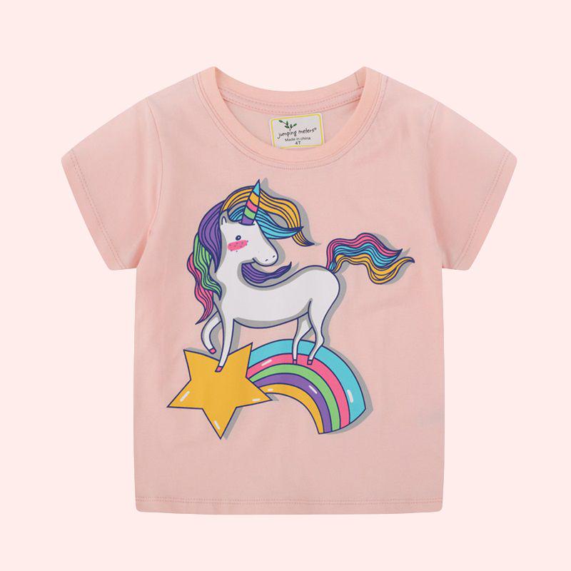 Blusas Para Meninas Com Desenho Animado - 2 a 9 anos