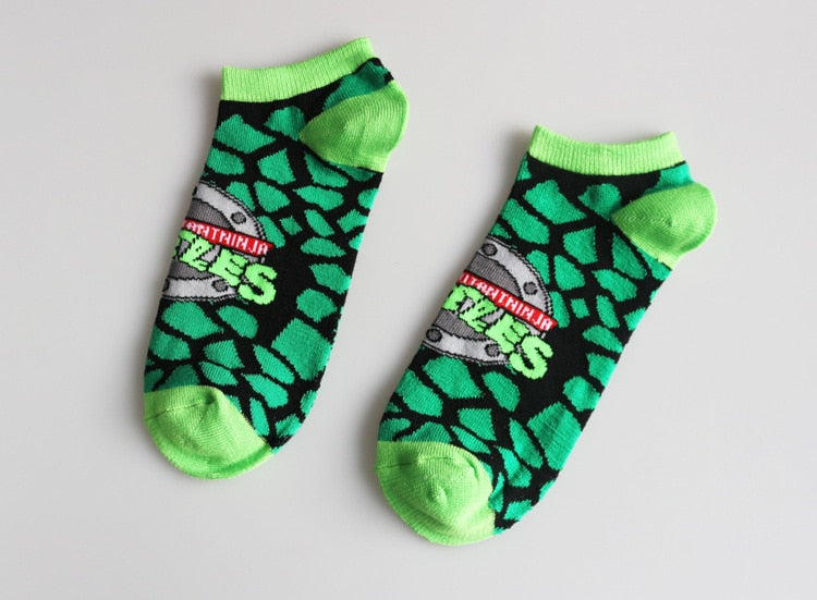 Meias das Tartarugas Ninja