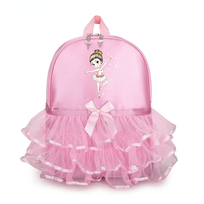 Mochila Infantil Bailarina - Rosa e Lilás