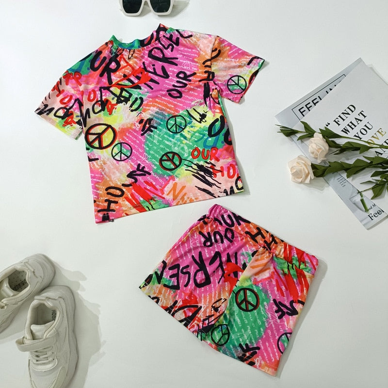 Conjunto Colorido - 18 Meses a 8 Anos