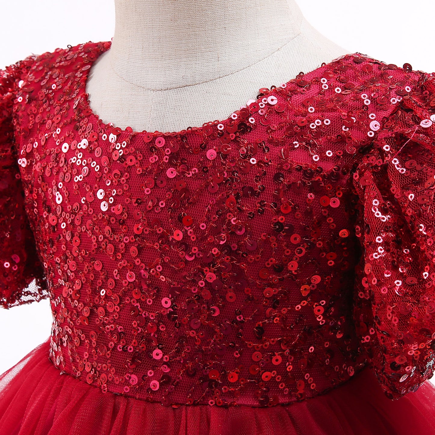 Vestido Vermelho - 9 meses a 5 anos