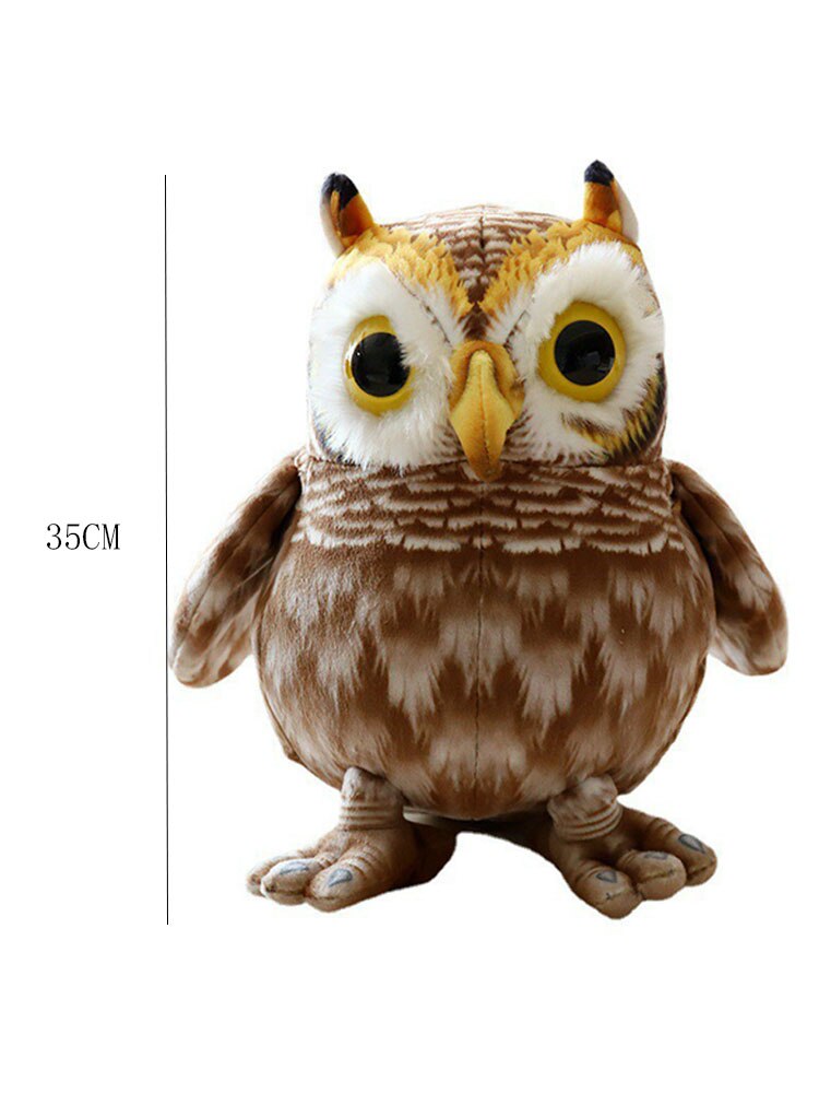 Coruja de Pelúcia 25cm e 35cm
