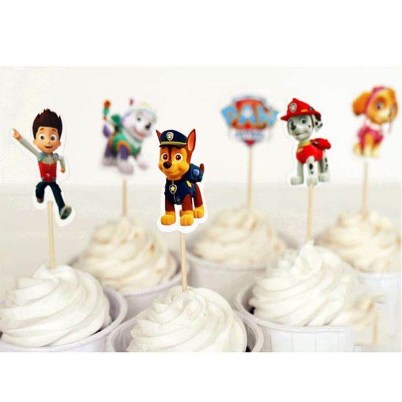 Decoração Patrulha Canina de Aniversário para Meninos