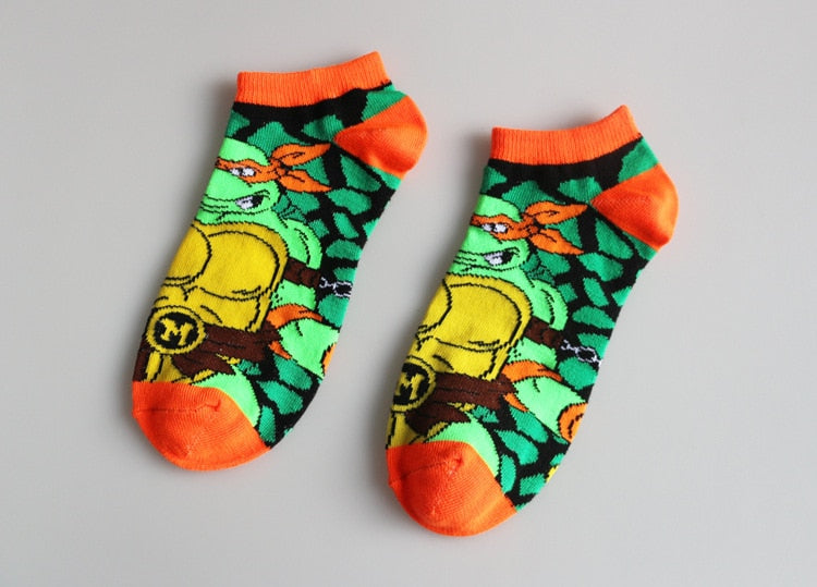 Meias das Tartarugas Ninja