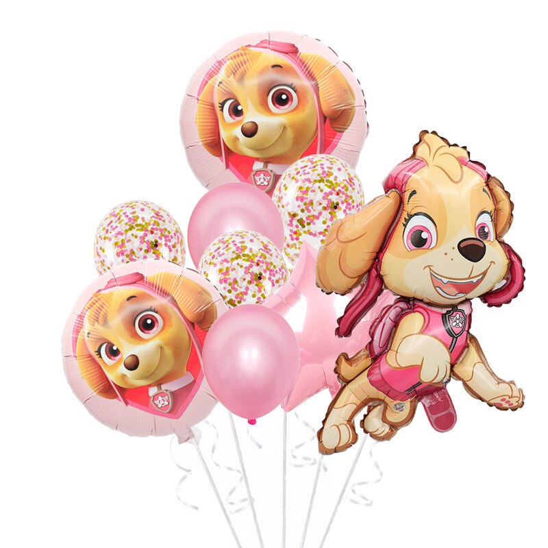 Decoração Patrulha Canina de Aniversário para Meninas