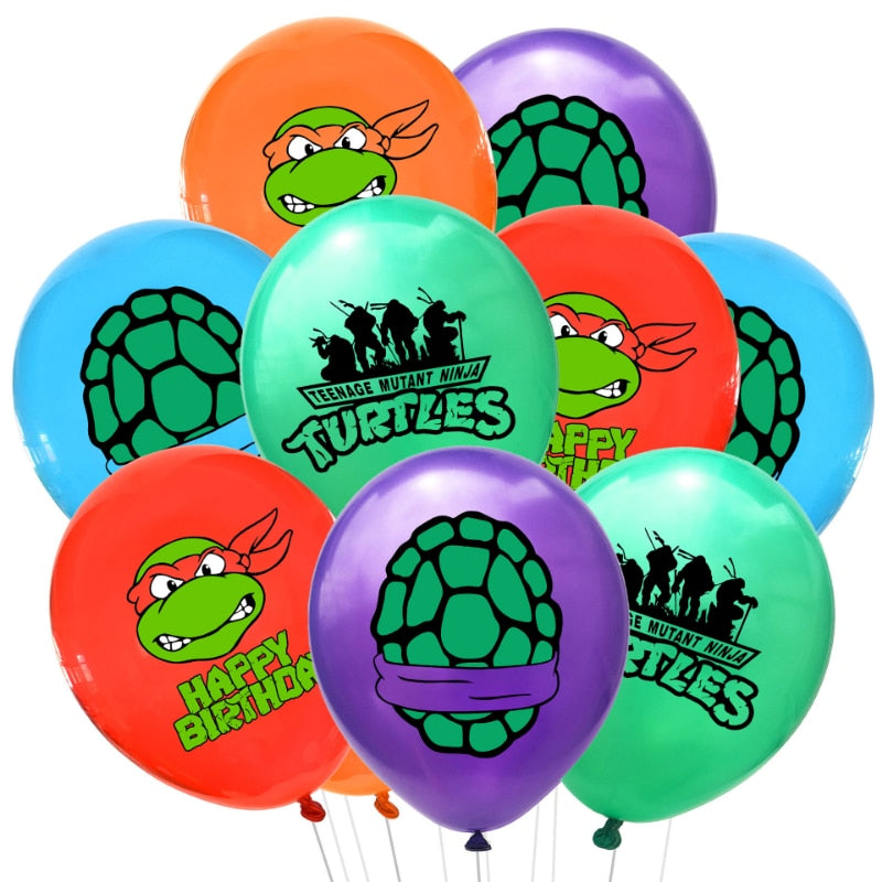 Pack de Decoração para Festa das Tartarugas Ninja