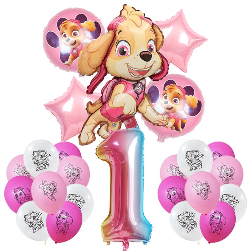 Decoração Patrulha Canina de Aniversário para Meninas