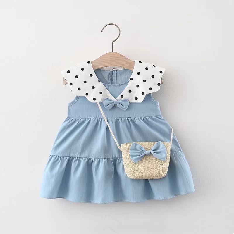 Vestido Florido Colorido - 6 meses a 3 anos