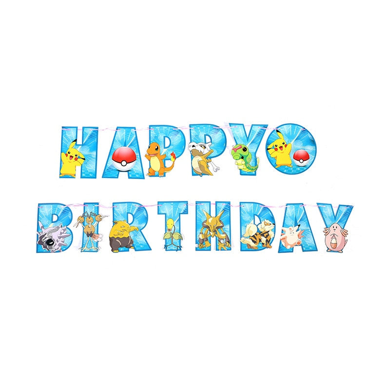 Decorações de Aniversário Pokémon