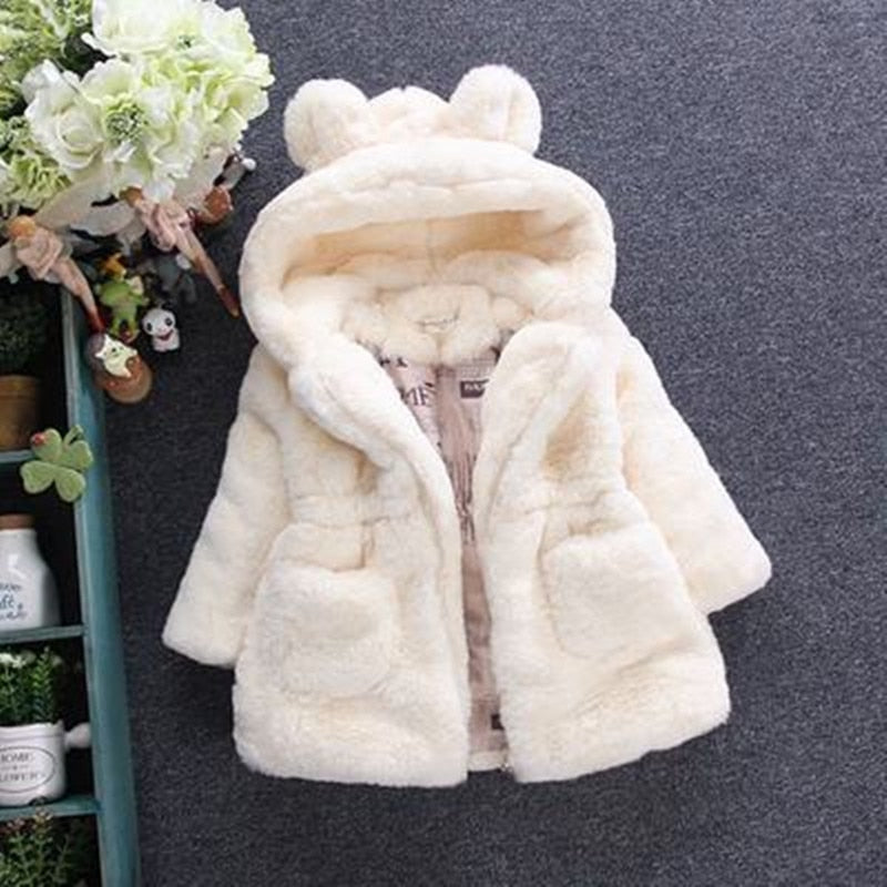 Jaqueta Linda de Inverno para Meninas - 2 a 8 anos
