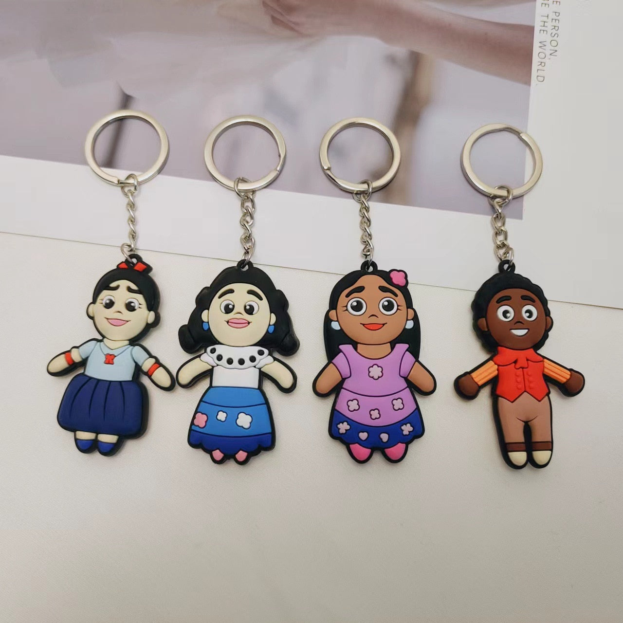 Chaveiro para Meninas Princesas da Disney Encanto