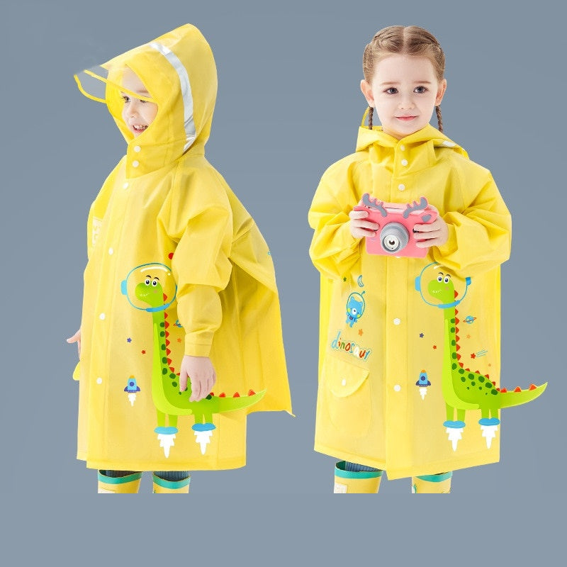 Capa de Chuva Infantil Resistente e Linda - 2 a 15 anos