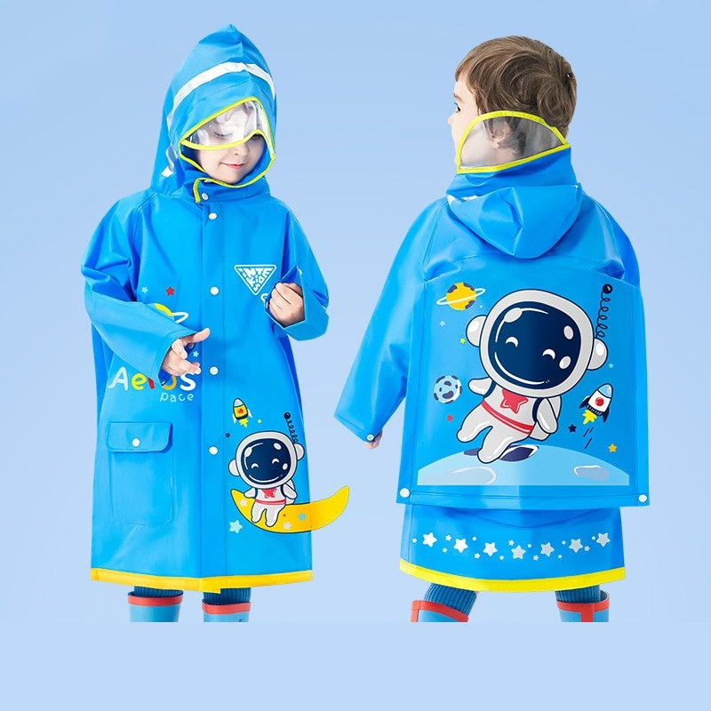Capa de Chuva Infantil Resistente e Linda - 2 a 15 anos