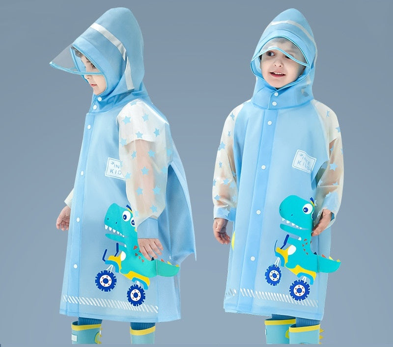 Capa de Chuva Infantil Resistente e Linda - 2 a 15 anos