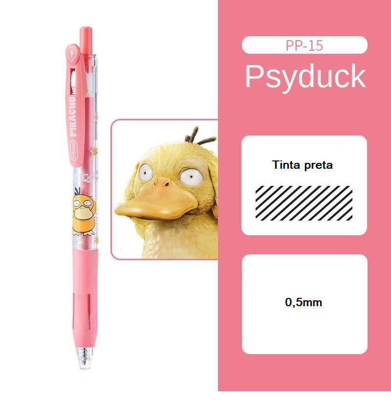Caneta em Gel Turma do Pokemon