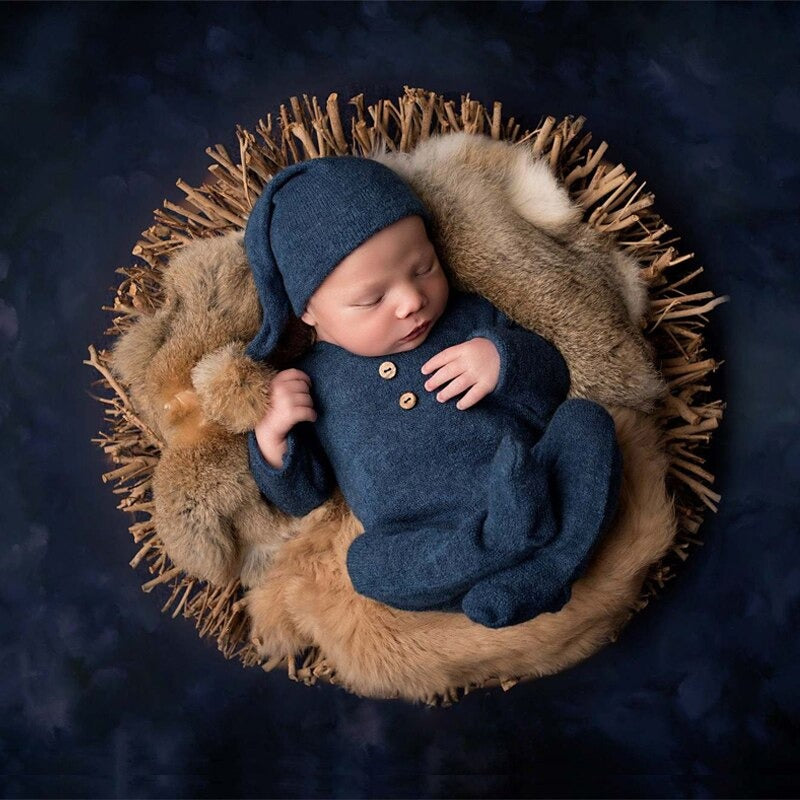 Conjunto infantil para fotos Newborn 2 peças