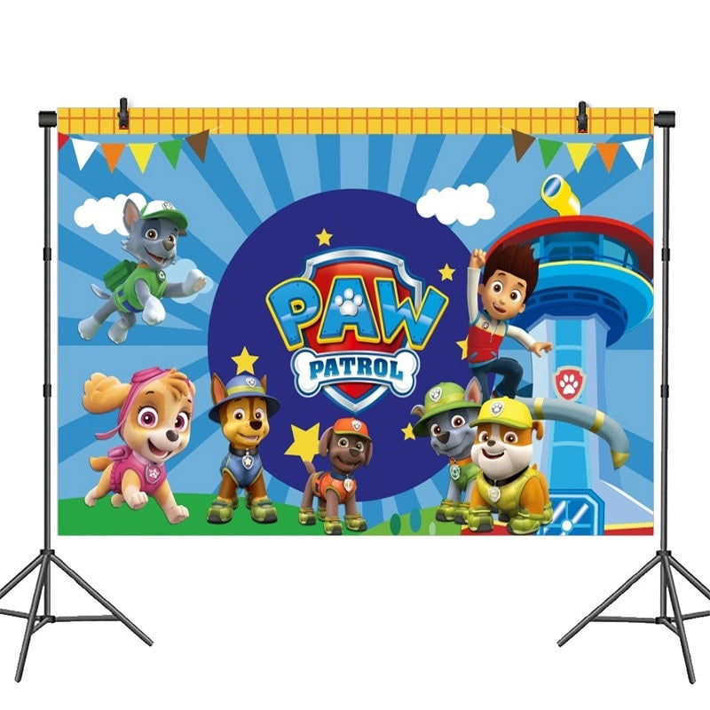 Decoração Patrulha Canina de Aniversário para Meninos