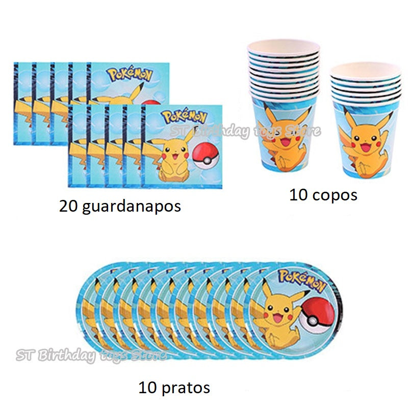 Decoração Aniversário Pokémon