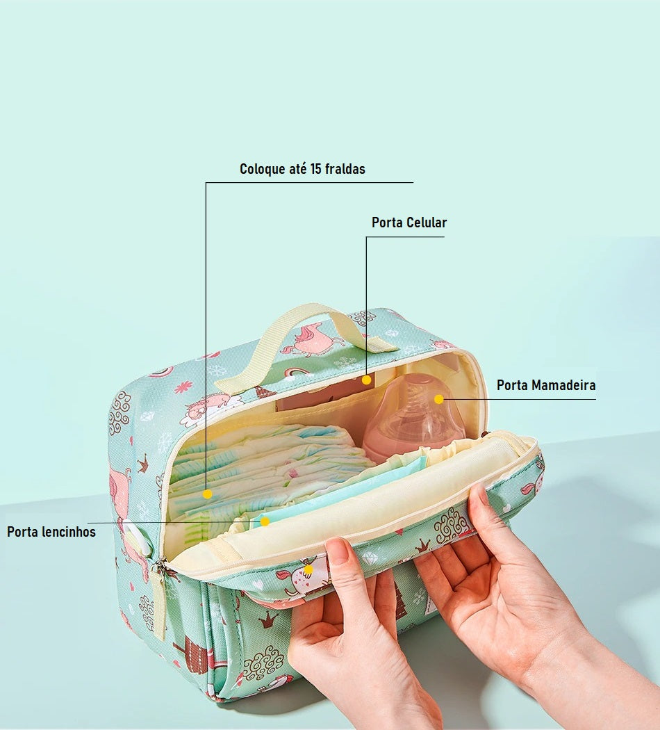 Bolsa de Fraldas Impermeável