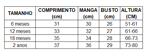 Suéter Cardigã Infantil - 6 Meses a 2 Anos