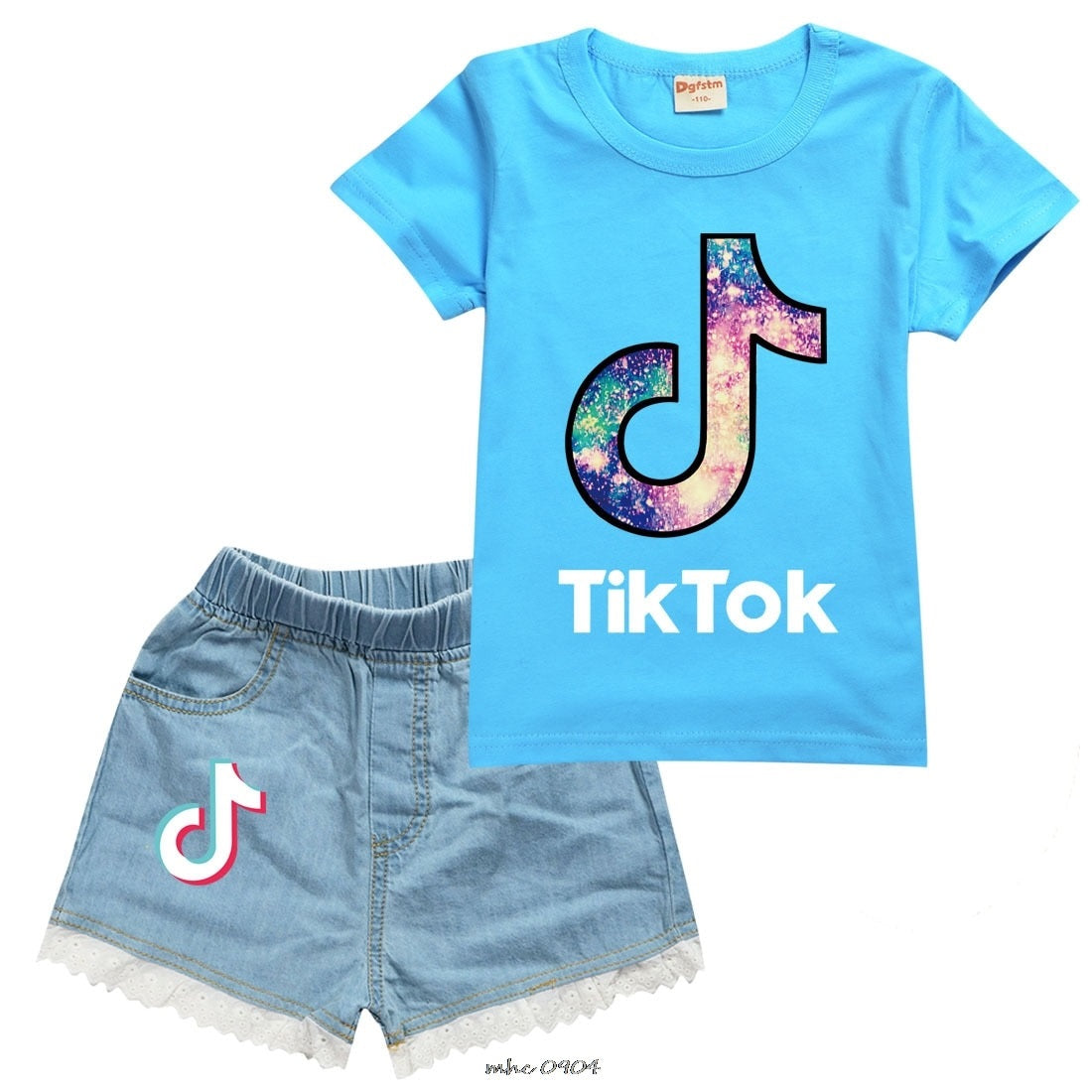 Conjunto TikTok para Meninas - 2 a 14 anos