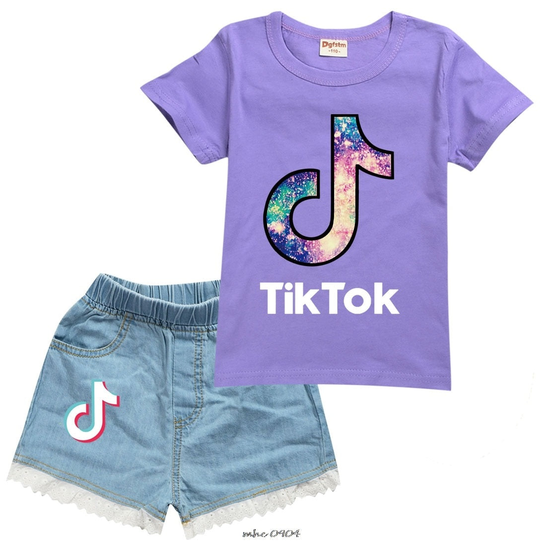 Conjunto TikTok para Meninas - 2 a 14 anos