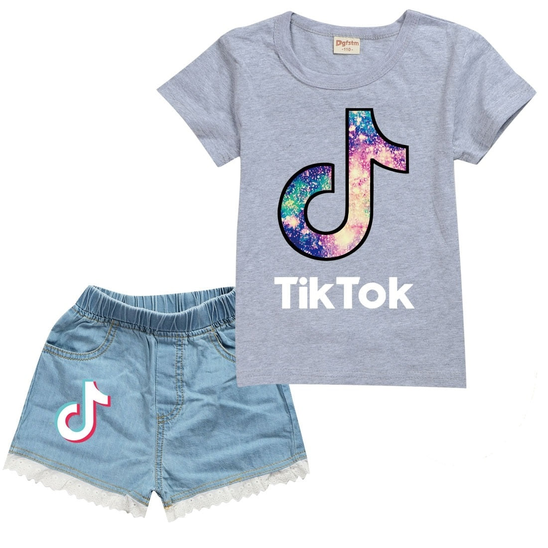 Conjunto TikTok para Meninas - 2 a 14 anos