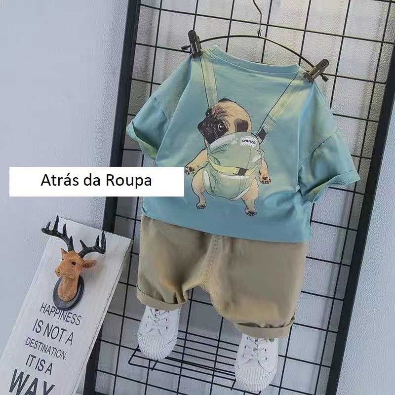 Conjunto de Animaizinhos para Meninos - 9 meses a 3 anos