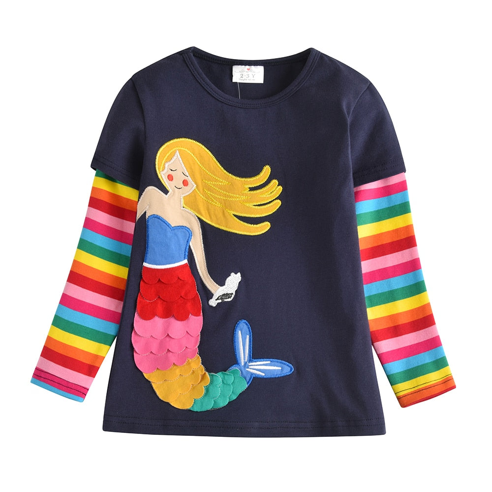 Camisa Manga Longa Coleção Nuvem - 3 a 8 anos