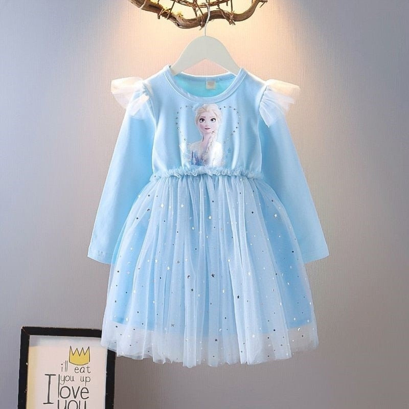 Vestido das Princesas - 2 a 9 anos