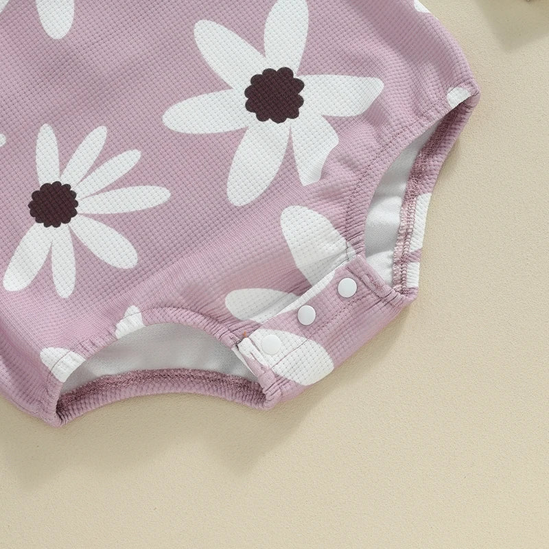 Body Rosa Florido - 3 a 18 meses