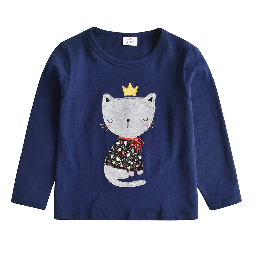 Blusa Manga Longa Infantil  - 3 a 8 anos
