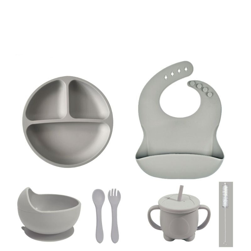 Kit com 2 a 7 utensílios para Alimentação Infantil