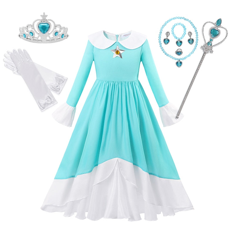 Fantasia de Princesa Rosalina - 2 a 10 anos