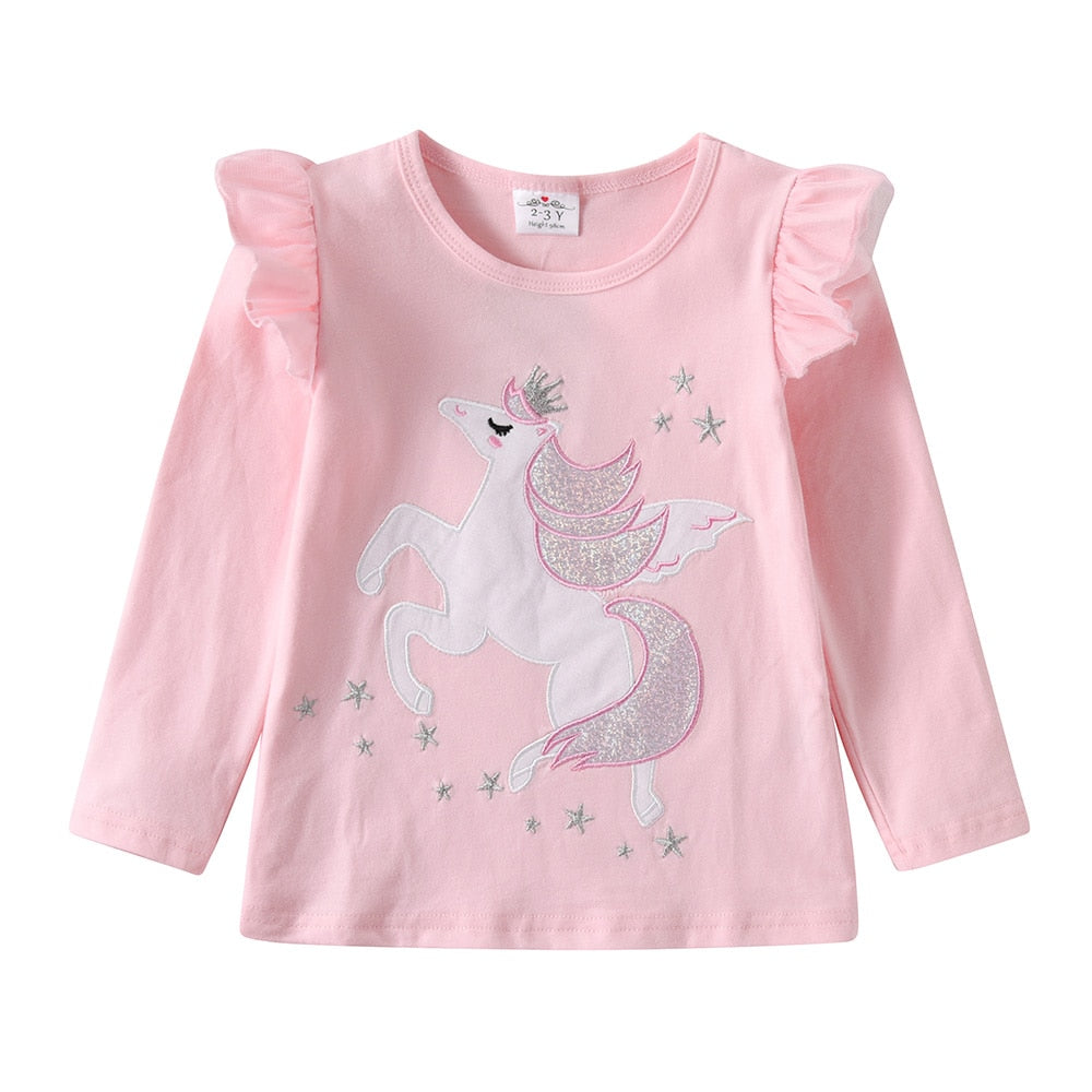 Blusa Manga Longa Infantil  - 3 a 8 anos