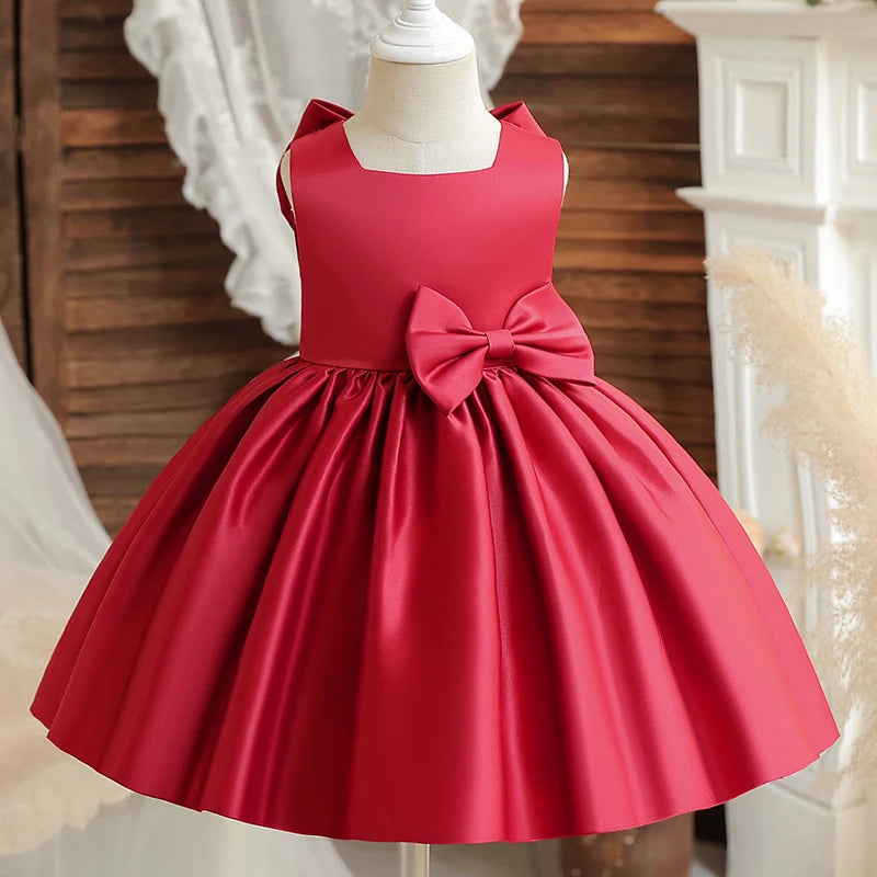 Vestido com Laços - 9 meses a 5 anos