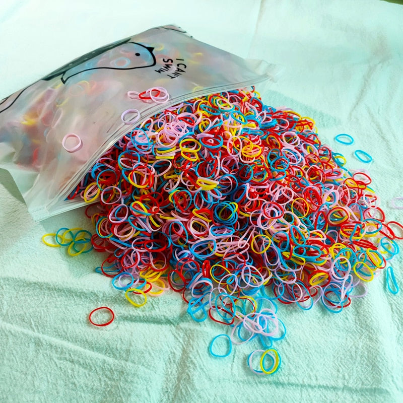 Kit com Elásticos para Cabelo