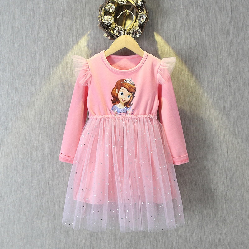 Vestido das Princesas - 2 a 9 anos