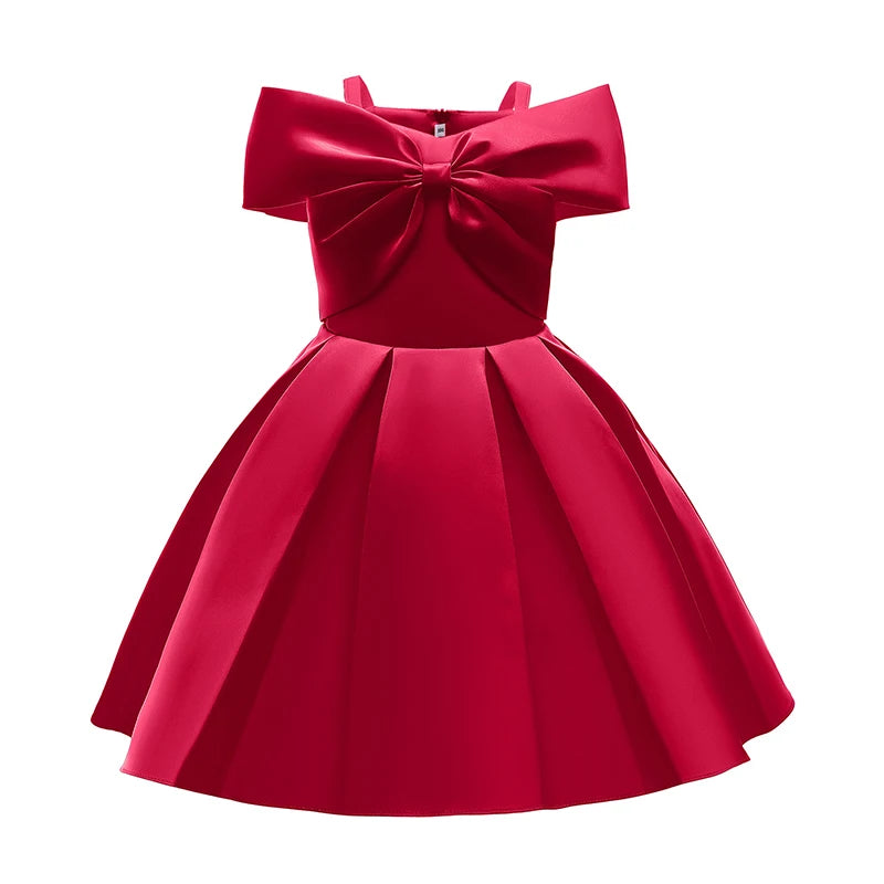 Vestido com Laço - 3 a 10 anos