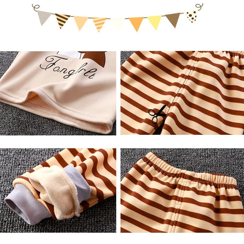 Conjunto Pijaminha Cartoon - 6 meses a 6 anos