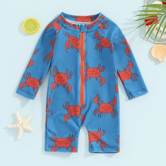 Macacão UV com Zíper - 3 meses a 3 anos