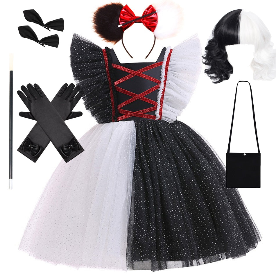 Fantasia Cruella De Vil - 2 a 10 anos