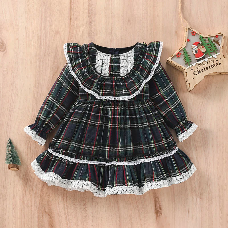 Vestido Vintage Natalino - 2 a 7 anos