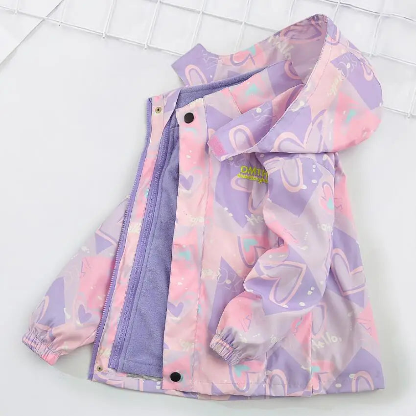 Jaqueta e Casaco Pink Lavanda - 4 a 14 anos