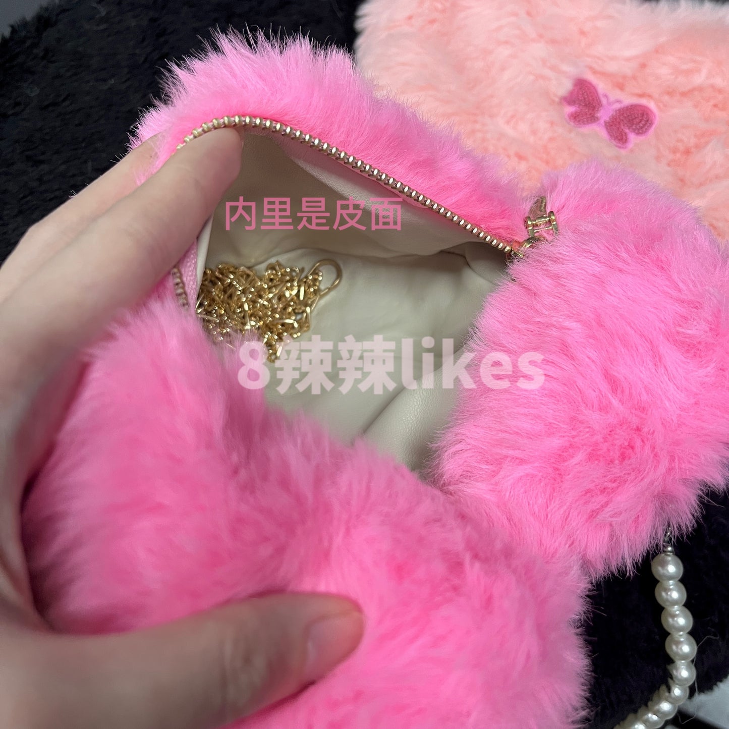 Bolsa da Barbie em Pelúcia
