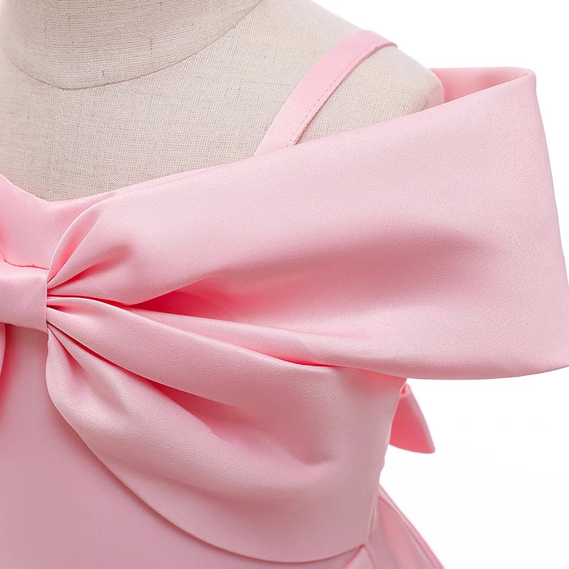 Vestido com Laço - 3 a 10 anos