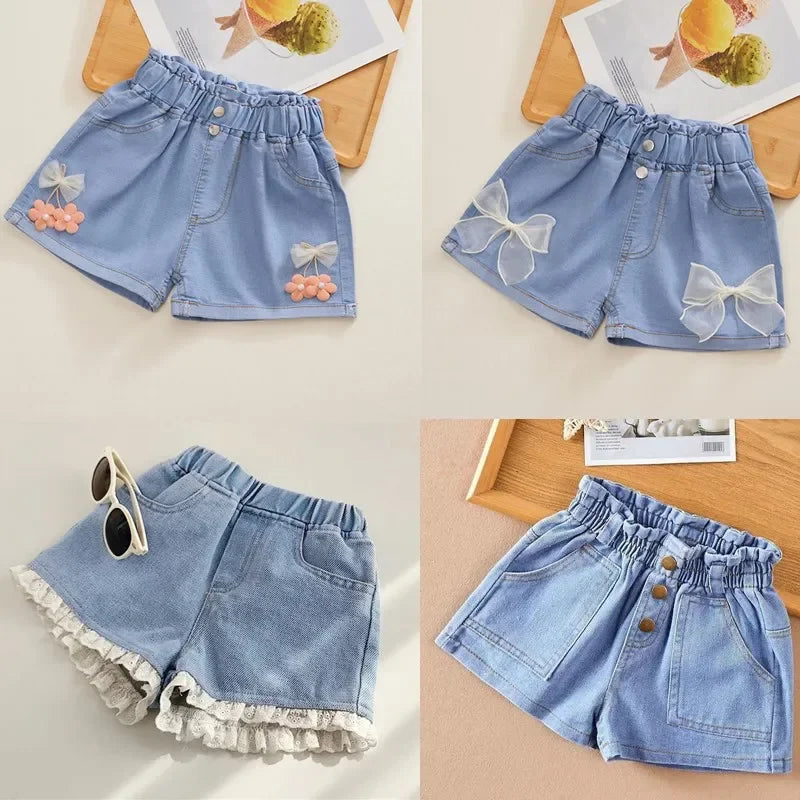 Shorts Jeans - 3 a 10 anos