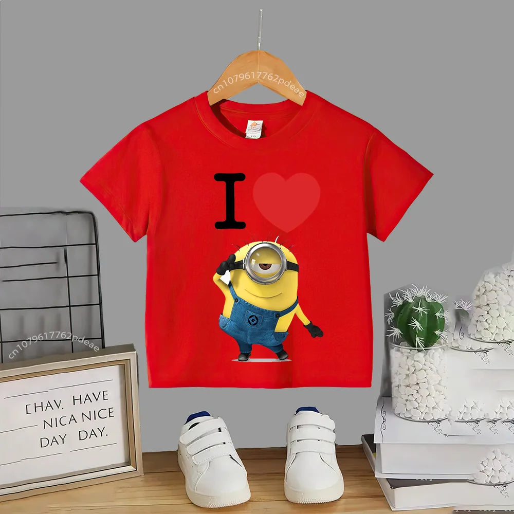 Camisa Minions - 2 a 15 anos