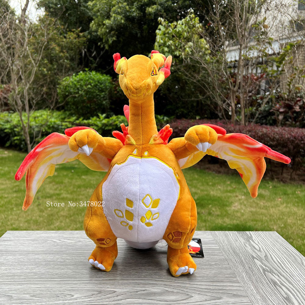 Gigantamax Charizard de Pelúcia - 37 cm